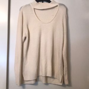 Cream sweater